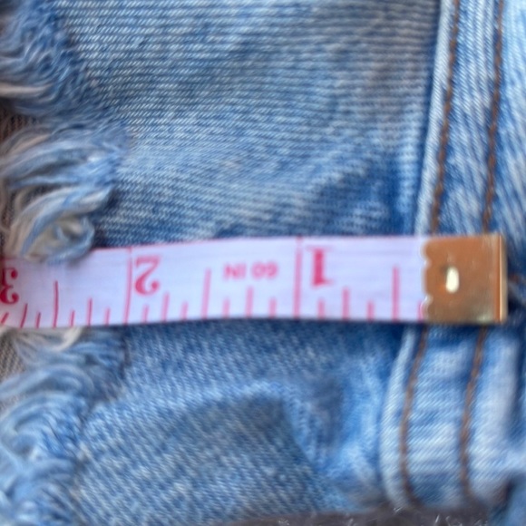 Agolde rip short jeans size 30 - Picture 8 of 13